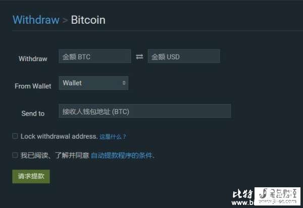 Bitfinex平台开户教程，在Bitfinex提款比特币就是这么简单